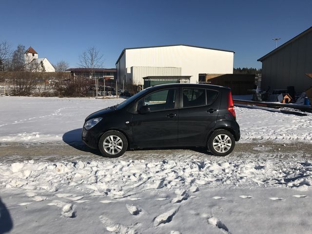 Gebraucht Opel Agila 128 PS (94 kW) 2010 Schwarz metallic Kleinwagen