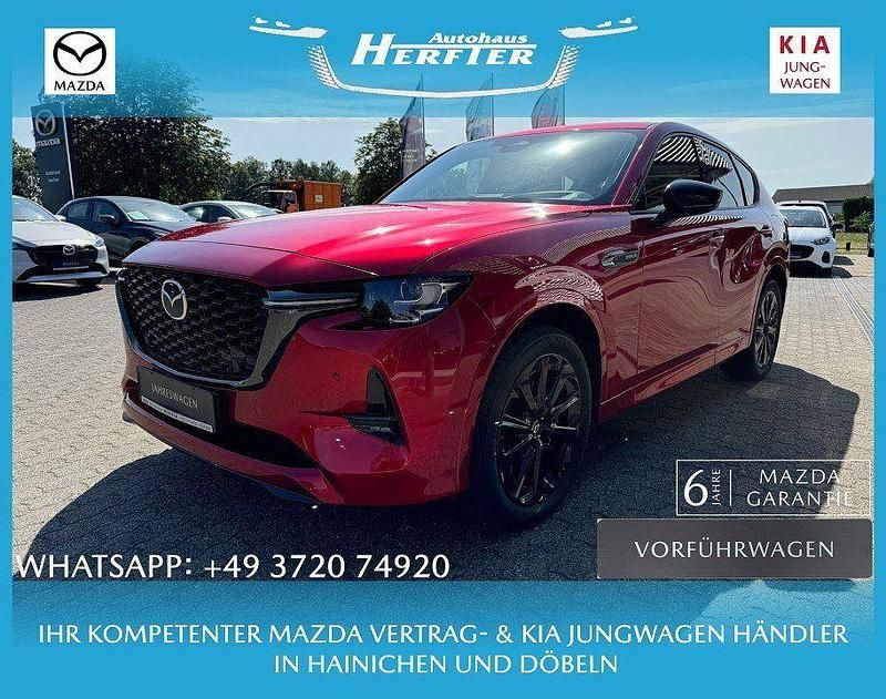 Rot Gebraucht 2023 Mazda CX-60 Homura-Line SUV | 44.990 € (Fairer Preis) - Bild 1/4