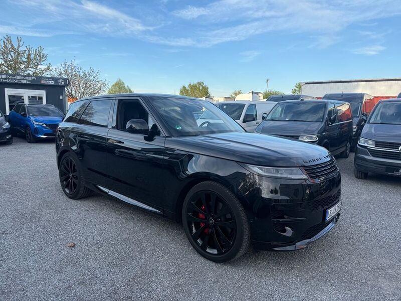 Santorini black Gebraucht 2023 Land Rover Range Rover Sport First Edition SUV | 94.999 € - Bild 1/4
