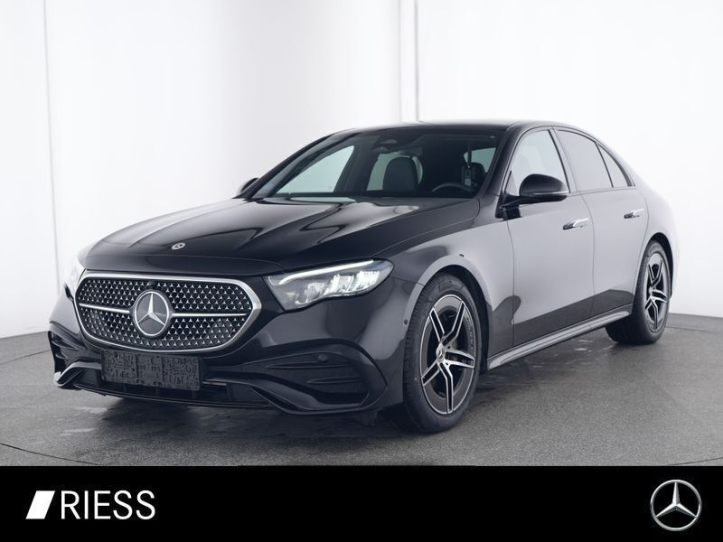 Schwarz Gebraucht 2023 Mercedes E200 AMG Limousine | 53.740 € (Teuer) - Bild 1/4