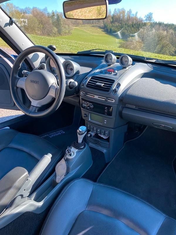 Second-hand Smart Roadster 82 CP (60 kW) 2005 Albastru Cabrio