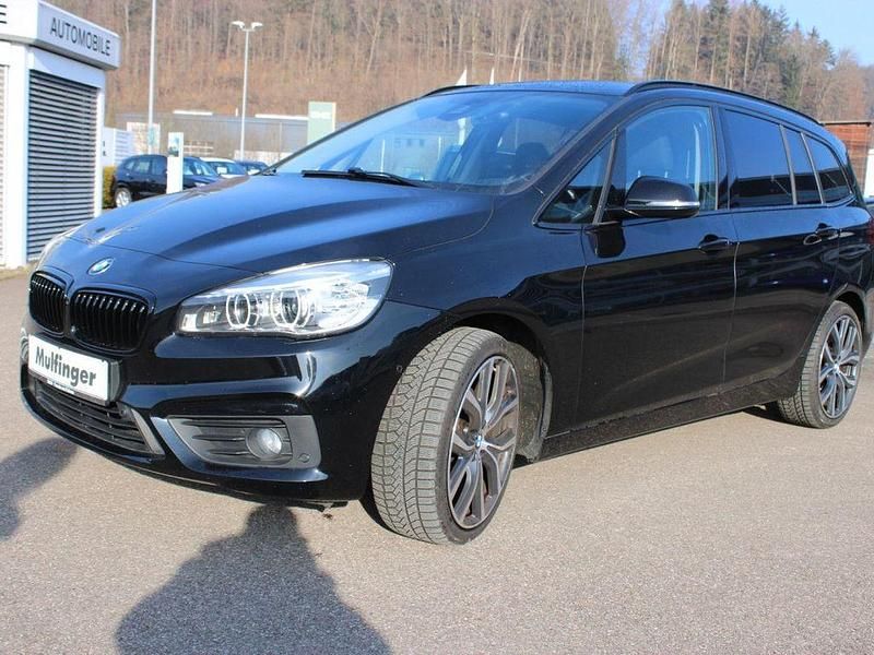 Gebraucht BMW 218 Advantage 150 PS (110 kW) 2017 Schwarz Van / Kleinbus