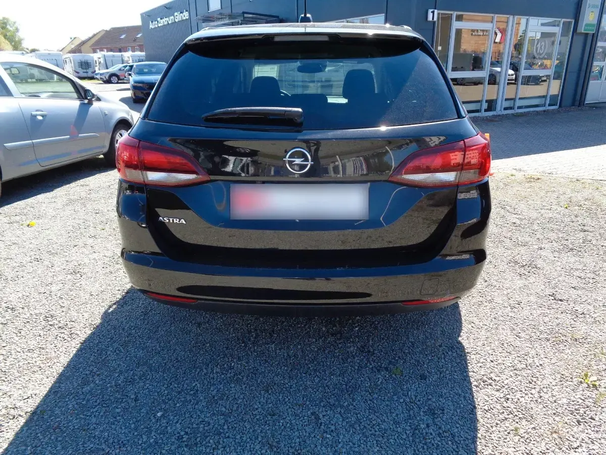 Gebraucht Opel Astra Edition 122 PS (89 kW) 2020 Schwarz Kombi