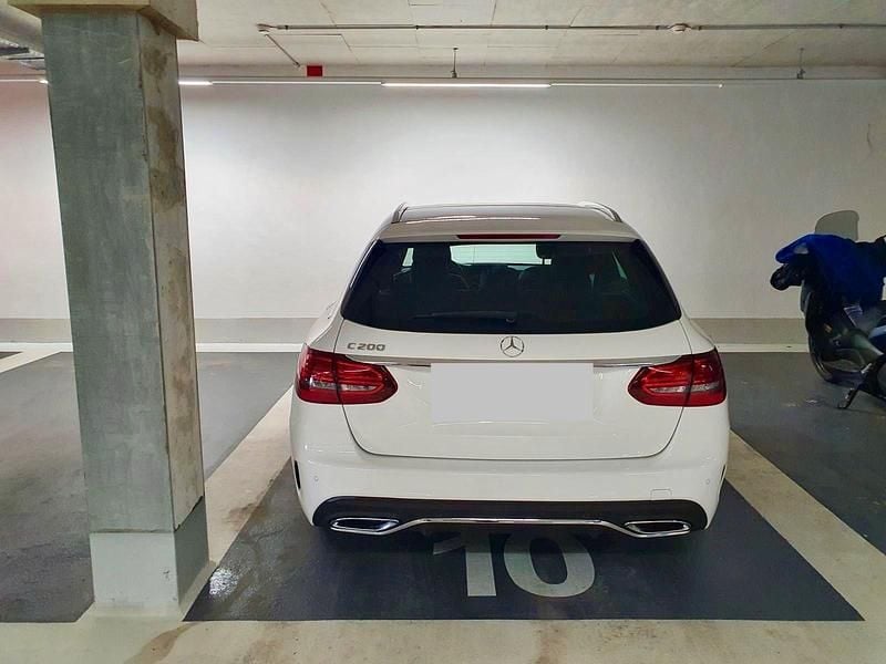 Gebraucht Mercedes C200 AMG line 184 PS (135 kW) 2020 Weiß Kombi