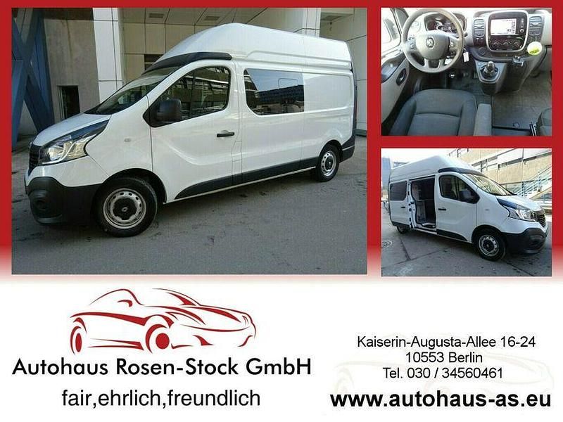 Gebraucht Renault Trafic Komfort 125 PS (91 kW) 2018 Weiß Van / Kleinbus