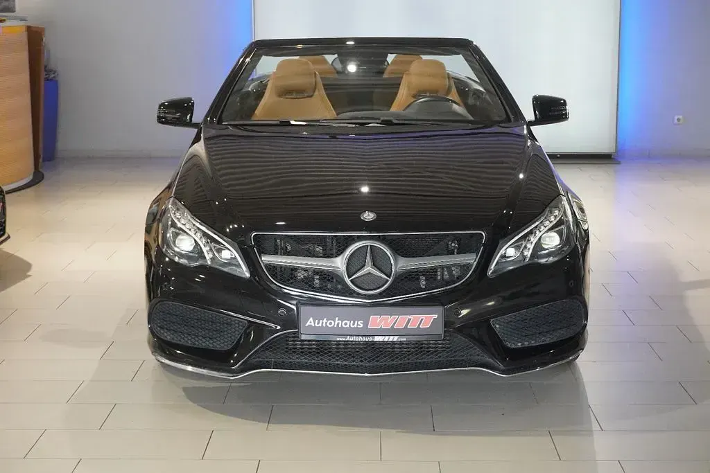Gebraucht Mercedes E350 AMG line 252 PS (185 kW) 2013 Schwarz Cabrio