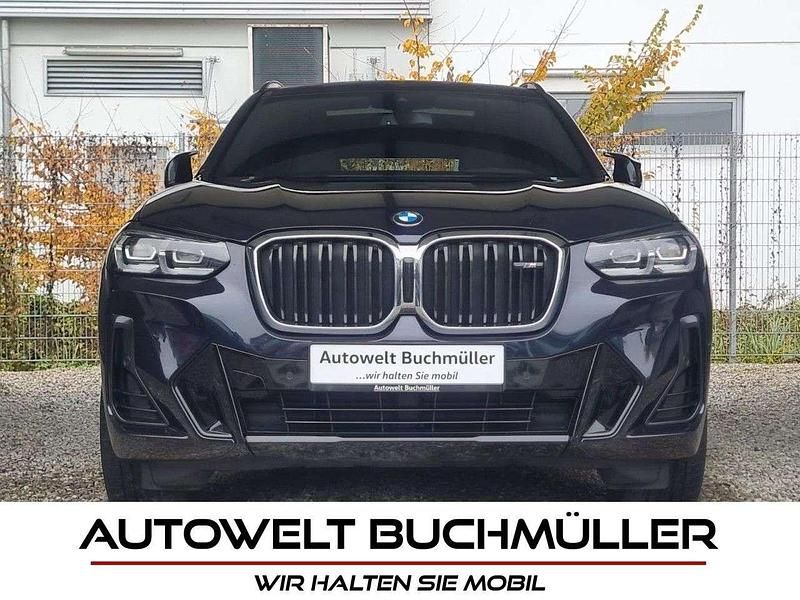 Carbonschwarz metallic Gebraucht 2022 BMW X3 M SUV | 44.980 € - Bild 1/4