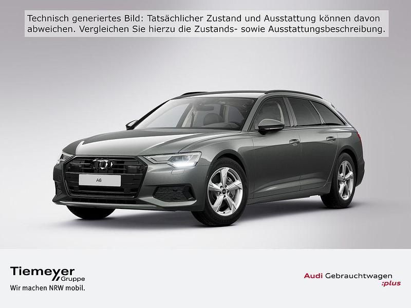 Chronosgrau metallic Gebraucht 2022 Audi A6 Sport Kombi | 32.850 € (Superpreis) - Bild 1/4