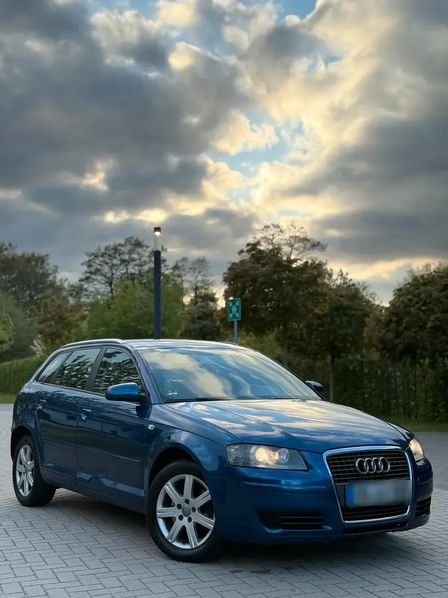 Usata Audi A3 170 CV (125 kW) 2007 Blu Utilitaria