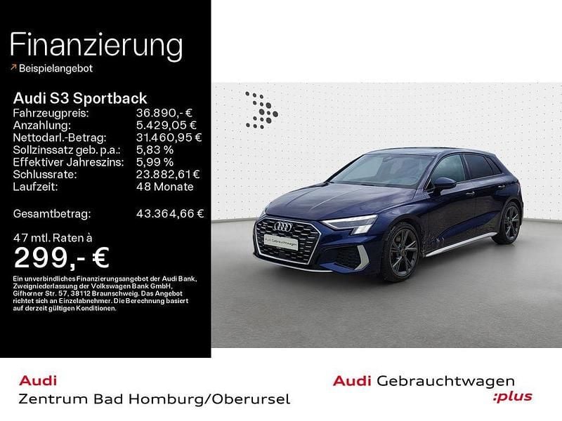 Gebraucht Audi S3 Ambiente 310 PS (228 kW) 2024 Blau Limousine
