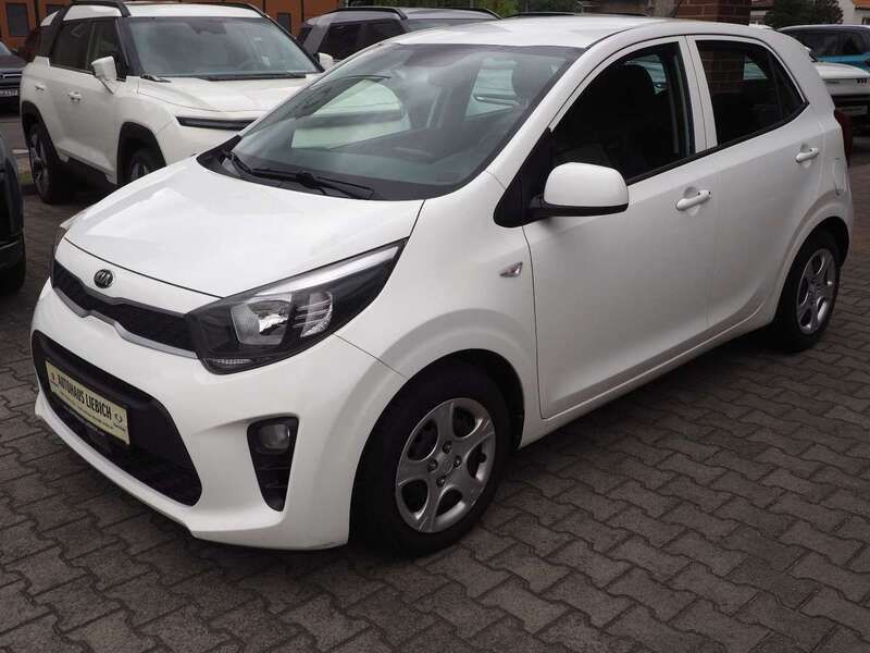 Weiß Gebraucht 2018 Kia Picanto Edition 7 Kleinwagen | 7.900 € (Fairer Preis) - Bild 1/4