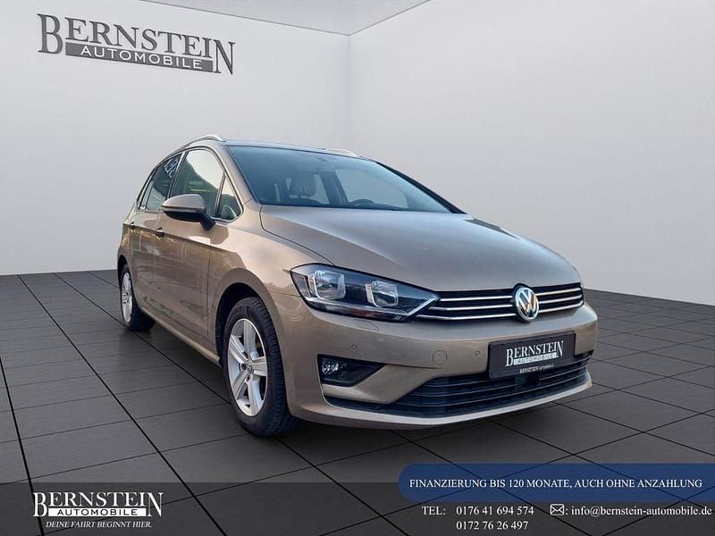 Gold Gebraucht 2014 VW Golf Sportsvan Comfortline Van / Kleinbus | 8.499 € (Guter Preis) - Bild 1/4