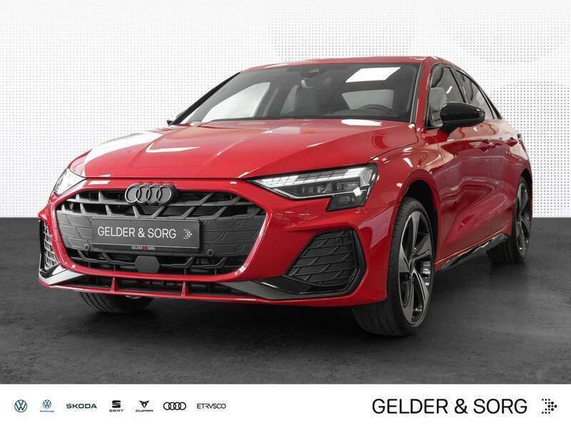 Progressivrot metallic Neu 2024 Audi A3 S-Line Limousine | 50.880 € - Bild 1/4
