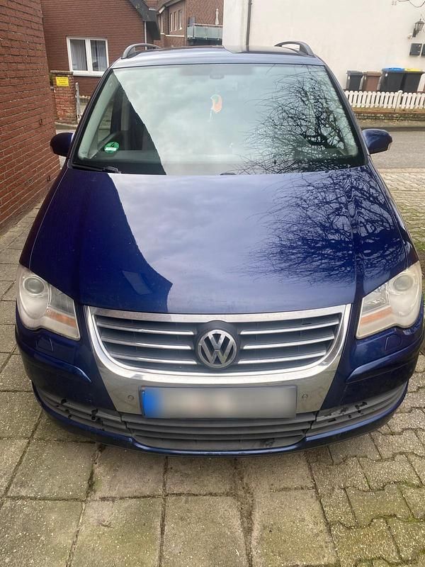 Gebraucht VW Touran 105 PS (77 kW) 2007 Blau Van / Kleinbus