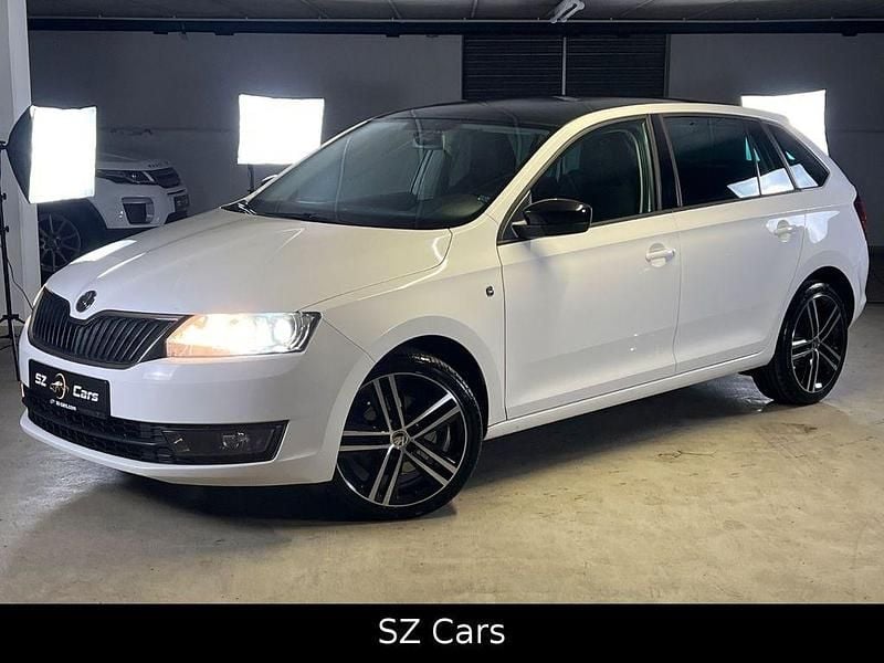 Gebraucht Skoda Rapid Style 105 PS (77 kW) 2014 Weiß Kleinwagen