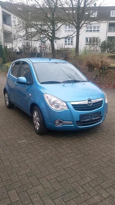 Blau Gebraucht 2010 Opel Agila Kleinwagen | 3.500 € (Fairer Preis) - Bild 1/4