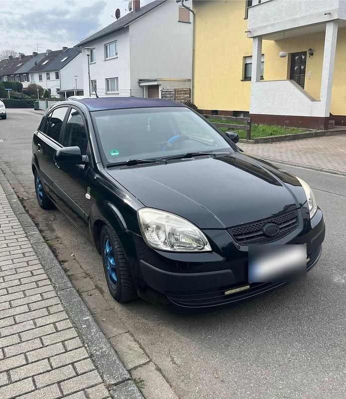 Gebraucht Kia Rio 2009 Schwarz Kleinwagen