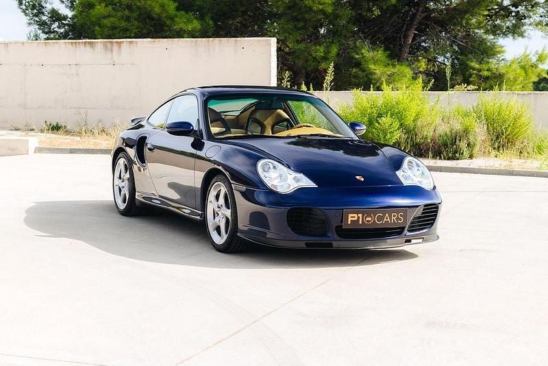 Blau Gebraucht 2001 Porsche 996 Turbo | 106.900 € - Bild 1/4