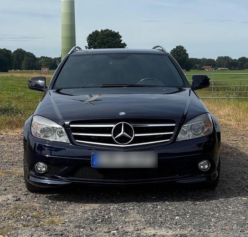 Blau Gebraucht 2008 Mercedes C320 Avantgarde Kombi | 6.000 € (Guter Preis) - Bild 1/4