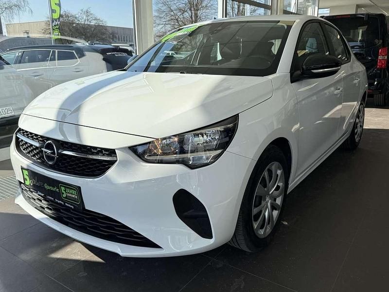 Gebraucht Opel Corsa Edition 101 PS (74 kW) 2023 Jade weiss/arktis weiss Kleinwagen