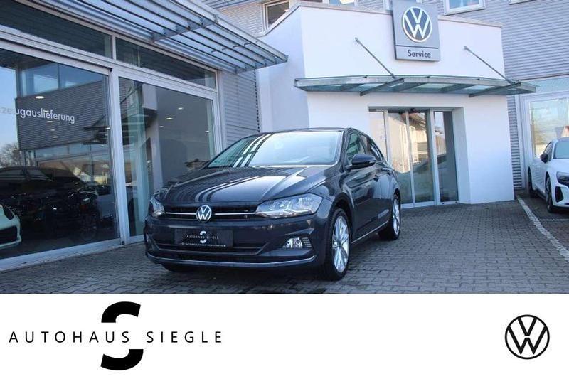 Uranograu Gebraucht 2021 VW Polo Highline Kleinwagen | 15.740 € (Fairer Preis) - Bild 1/4