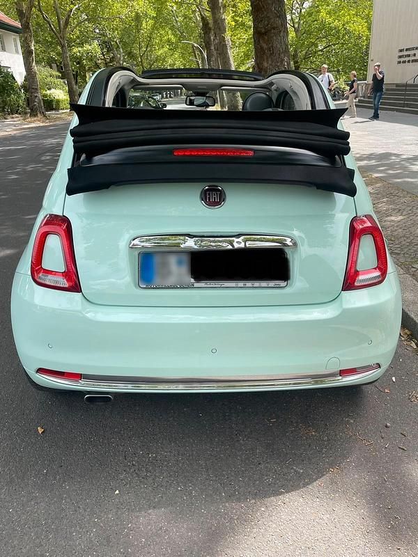 Gebraucht Fiat 500C Lounge 69 PS (50 kW) 2017 Grün Cabrio
