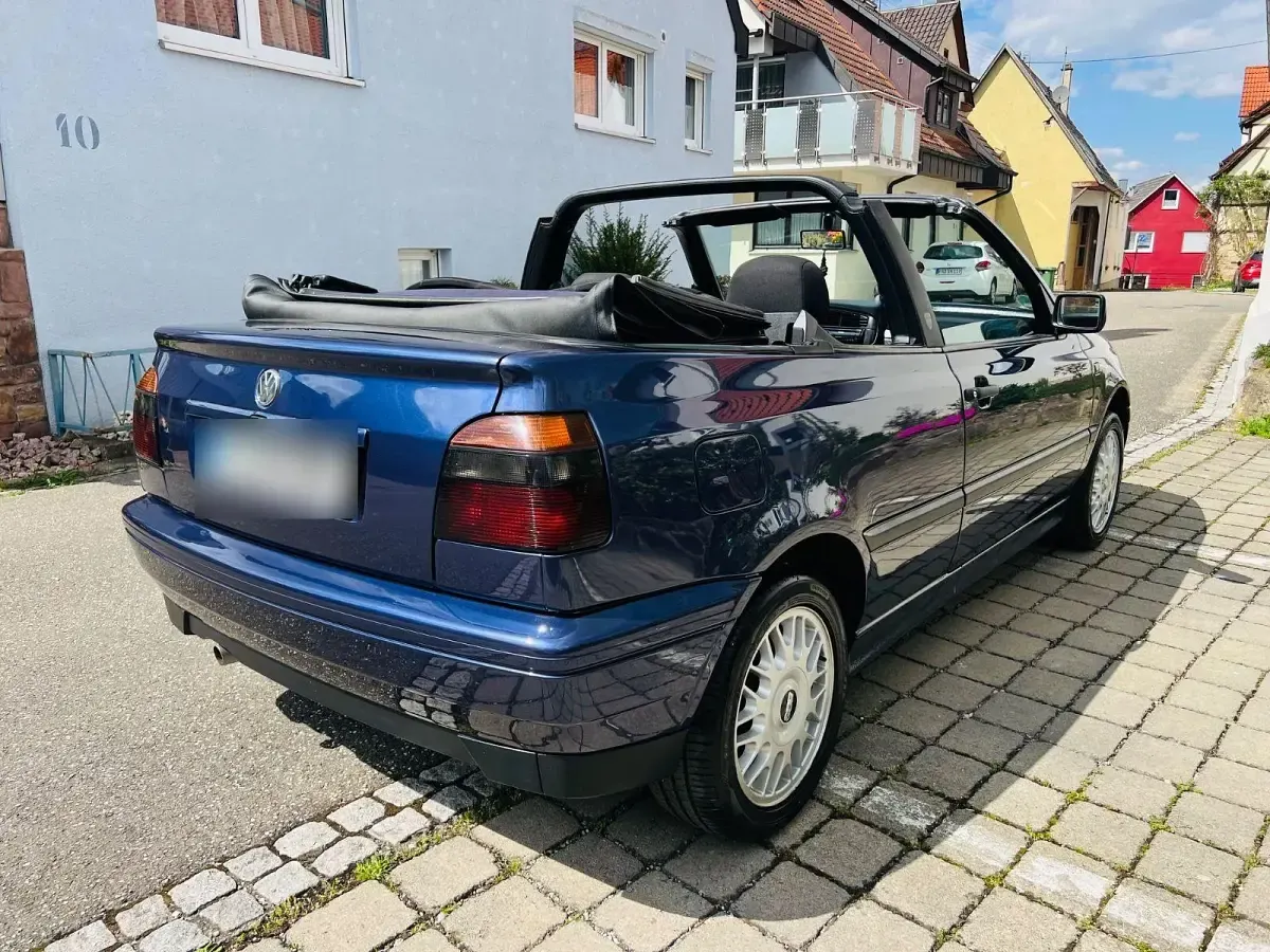 Gebraucht VW Golf Cabriolet 90 PS (66 kW) 1994 Blau Cabrio