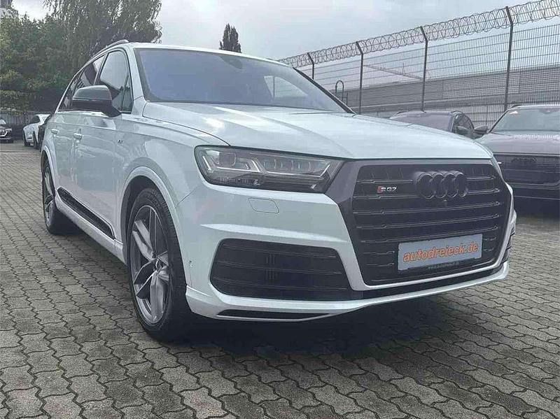 Gebraucht Audi SQ7 Sport 435 PS (319 kW) 2017 Gletscherweiß metallic SUV