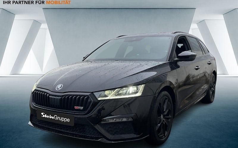 Schwarz Gebraucht 2022 Skoda Octavia RS Kombi | 28.010 € (Fairer Preis) - Bild 1/4