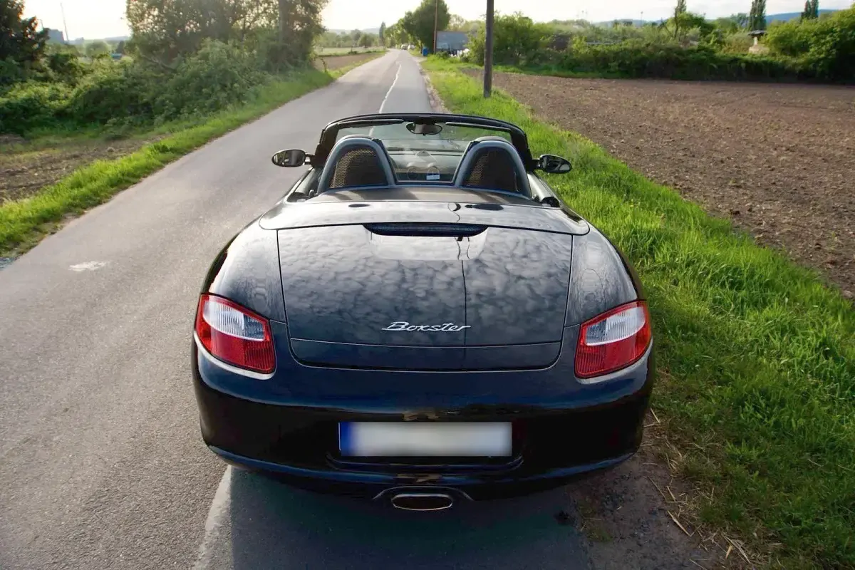 Gebraucht Porsche Boxster 245 PS (180 kW) 2007 Schwarz Cabrio