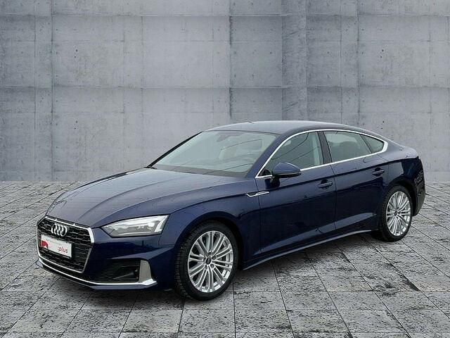 Gebraucht Audi A5 Sportback Advanced 204 PS (150 kW) 2023 Navarrablau metallic Kleinwagen