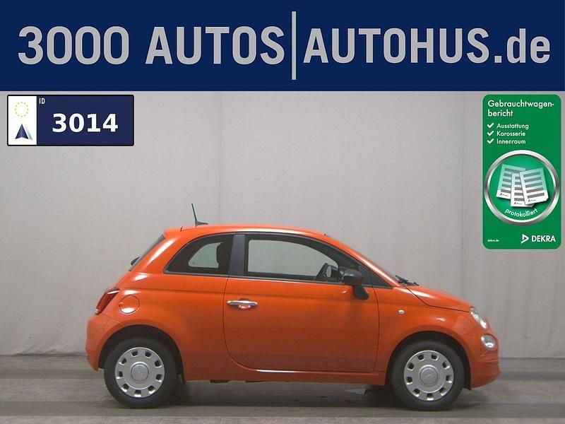Orange Gebraucht 2021 Fiat 500 Kleinwagen | 9.979 € (Guter Preis) - Bild 1/4