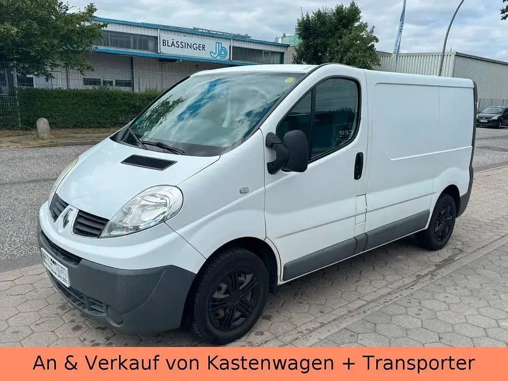 Gebraucht Renault Trafic 90 PS (66 kW) 2012 Weiß Van / Kleinbus