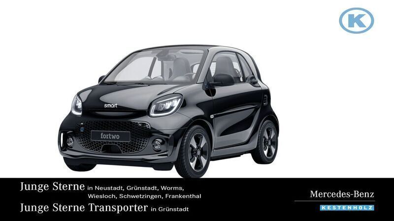 Schwarz Gebraucht 2020 Smart ForTwo Electric Drive Passion Exclusive Coupé | 9.480 € (Guter Preis) - Bild 1/4