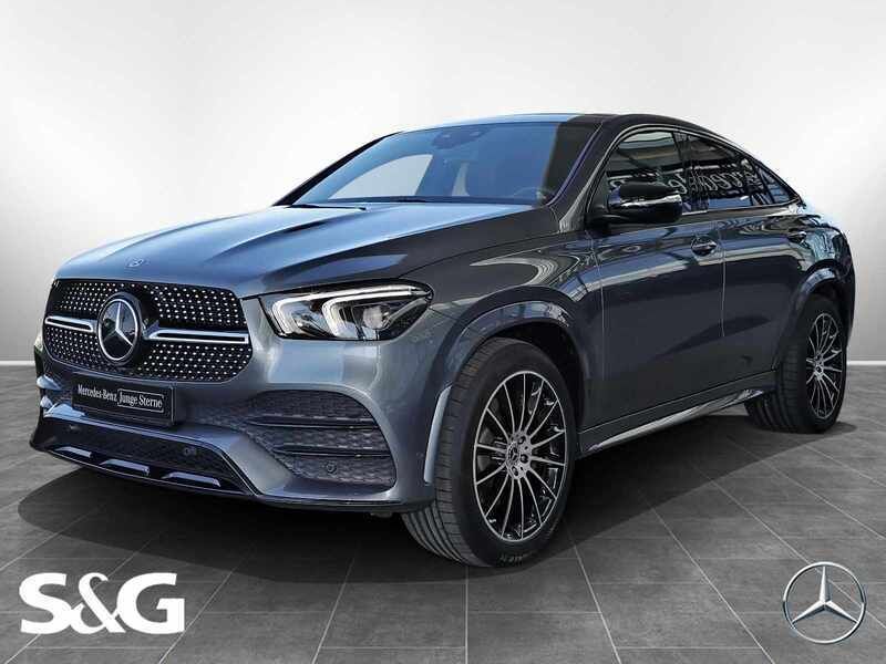Metalliclack selenitgrau Gebraucht 2022 Mercedes GLE350e AMG Coupé | 74.460 € (Fairer Preis) - Bild 1/4