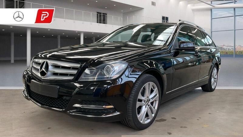 Obsidianschwarz metalliclack Gebraucht 2013 Mercedes C250 Avantgarde Kombi | 13.990 € (Fairer Preis) - Bild 1/4