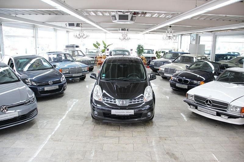 Gebraucht Nissan Note Acenta 88 PS (64 kW) 2009 Schwarz Kleinwagen