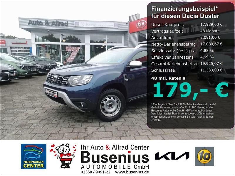 Blau Gebraucht 2020 Dacia Duster Prestige SUV | 17.989 € (Fairer Preis) - Bild 1/4