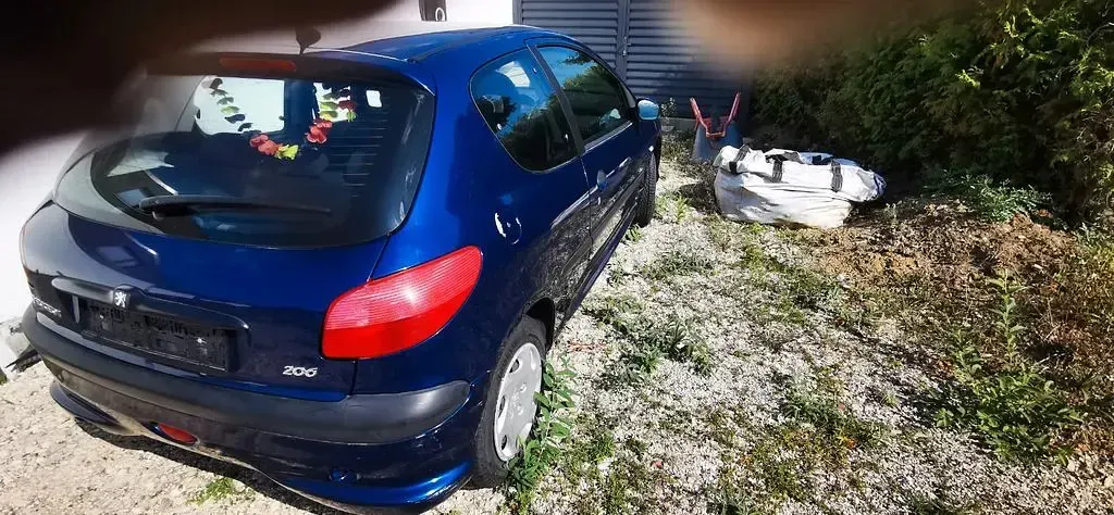 Gebraucht Peugeot 206 Style 75 PS (55 kW) 2002 Blau Limousine