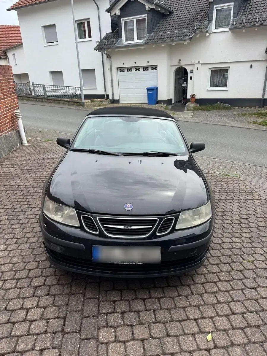 Gebraucht Saab 9-3 Cabriolet Vector 150 PS (110 kW) 2004 Schwarz Cabrio