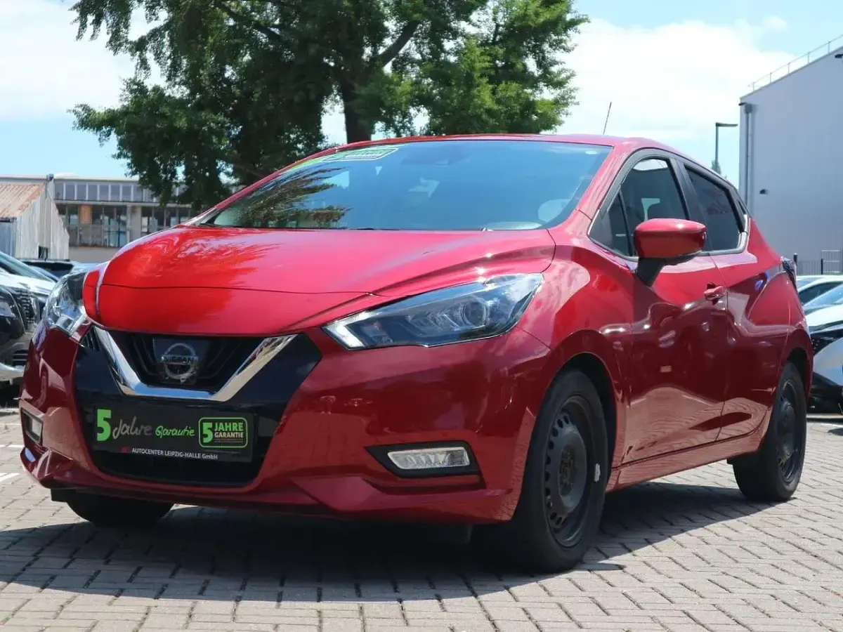 Gebraucht Nissan Micra 360º 92 PS (67 kW) 2022 Rot Kleinwagen