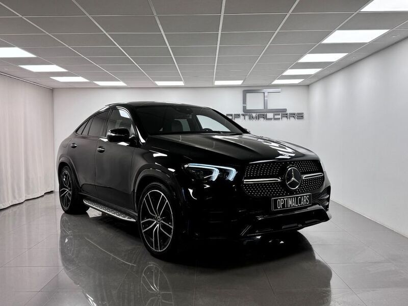 Schwarz Gebraucht 2022 Mercedes GLE350 AMG Coupé | 79.990 € - Bild 1/4
