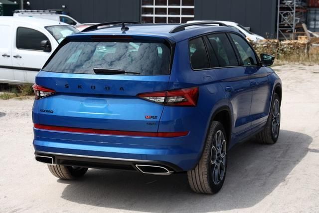 Raceblau metallic raceblau metallic Gebraucht 2020 Skoda Kodiaq RS SUV | 34.902 € (Fairer Preis) - Bild 1/4