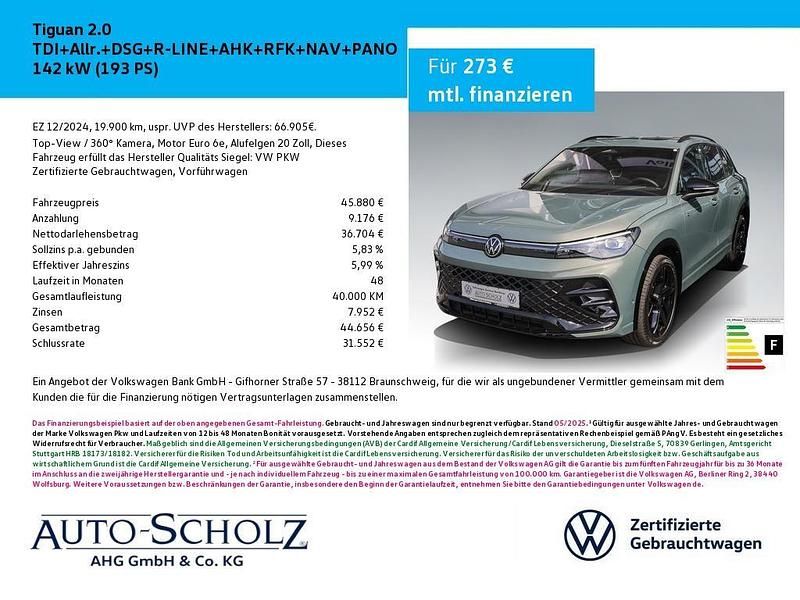 Gebraucht VW Tiguan R-line 193 PS (141 kW) 2024 Othercolor SUV