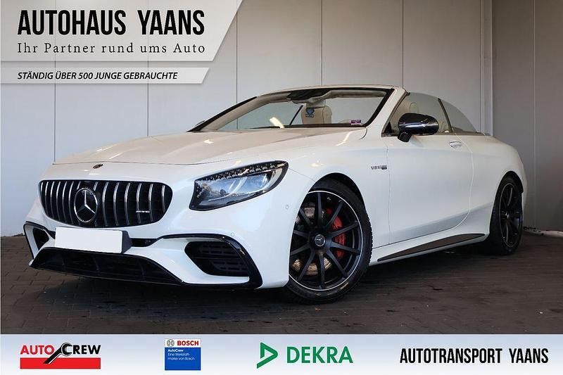 Gebraucht Mercedes S63 AMG AMG 612 PS (450 kW) 2018 Weiß Cabrio