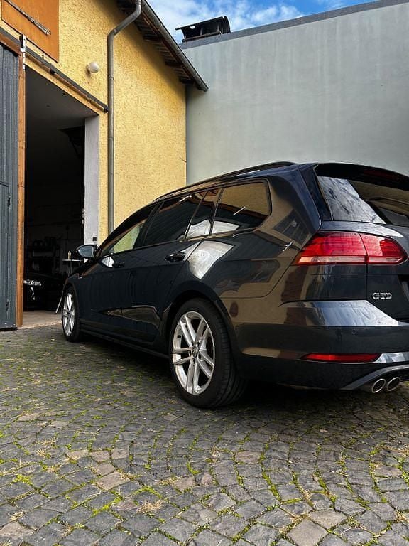 Gebraucht VW Golf VII GTD 220 PS (161 kW) 2019 Silber Kombi