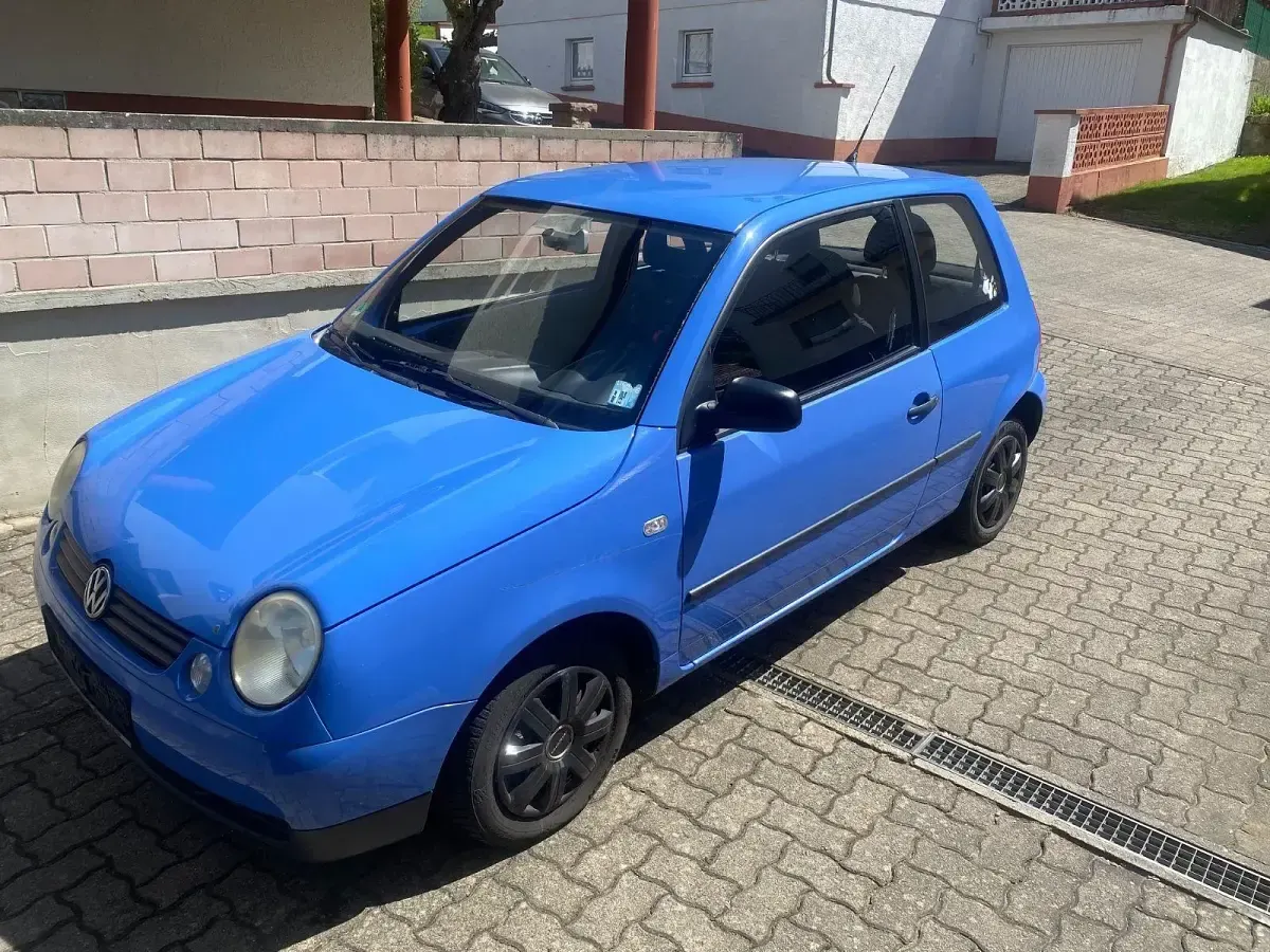Gebraucht VW Lupo Basis 50 PS (36 kW) 2002 Blau Kleinwagen
