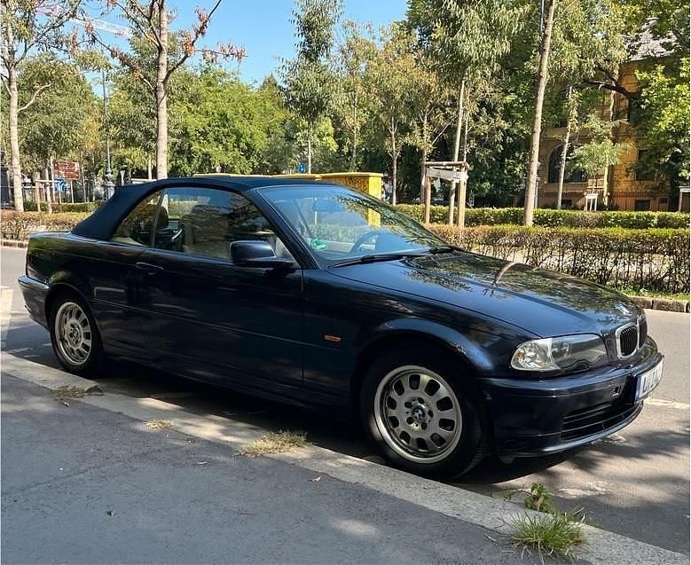 Blau Gebraucht 2002 BMW 318 Cabriolet Cabrio | 3.200 € (Fairer Preis) - Bild 1/4