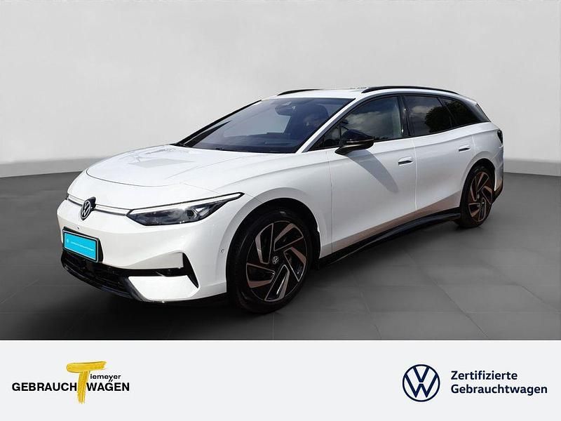 Gletscherweiß metallic Gebraucht 2025 VW ID.7 Active Limousine | 47.650 € (Fairer Preis) - Bild 1/4