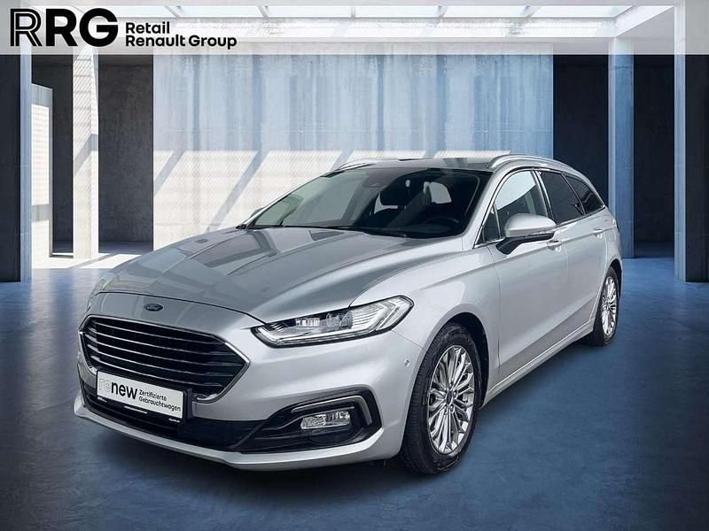 Polarsilber metallic Gebraucht 2021 Ford Mondeo Titanium Kombi | 21.990 € (Etwas zu teuer) - Bild 1/3
